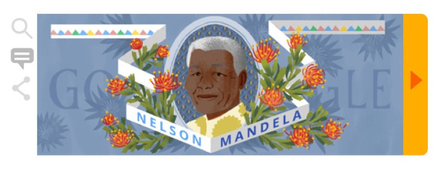 18 lipca 2014

96 rocznica urodzin Nelsona Mandeli