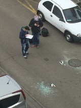 Napad na konwój w Katowicach. Zaatakowano pracowników kantoru, trwa obława [ZDJĘCIA]