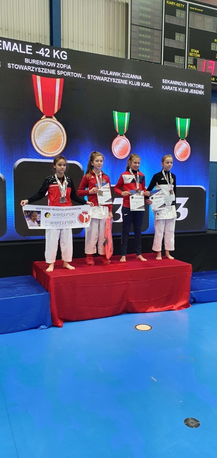 Pleszewski Klub Karate zajął 5. miejsce w klasyfikacji medalowej wrocławskiego turnieju