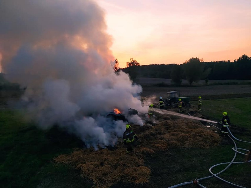 Pożar w gminie Choceń