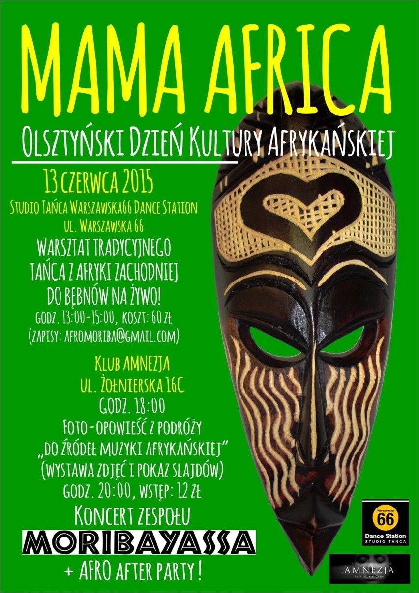 Mama Africa: Olsztyński Dzień Kultury Afrykańskiej. Przyjdź i dotknij Afryki