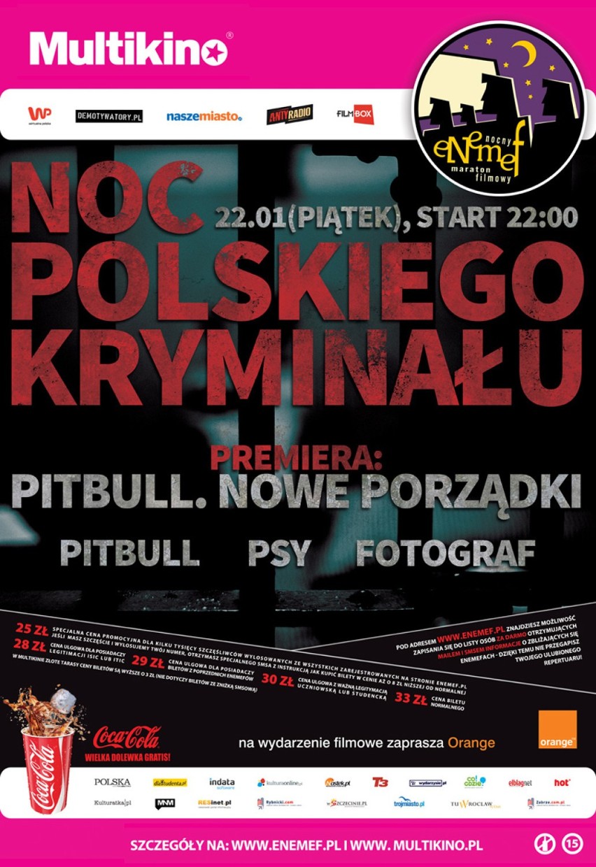 ENEMEF: Noc polskiego kryminału odbędzie się w najbliższy...