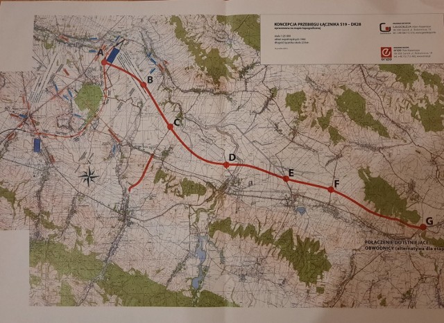 Długość drogi, która połączyłaby Sanok z Miejscem Piastowym wyniosłaby około 30 kilometrów.
