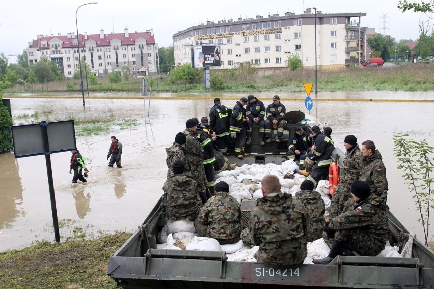 Powódź Kraków - maj 2010