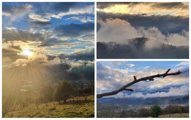 Na górze Malnik zawsze można liczyć na piękne widoki, zarówno gór jak i nieba