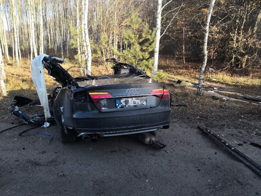 Tragiczny wypadek na DK 91 na trasie Włocławek - Kowal [zdjęcia]