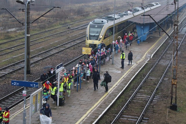 Uczniowie z Krakowa odwiedzili Olkusz