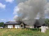 Pożar domu pod Goleniowem. Zostali bez dachu nad głową