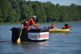 Wawrzkowizna gościła amatorów pływania "na byle czym" [ZDJĘCIA]