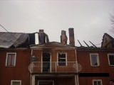 Pożar domu w Wilamowicach