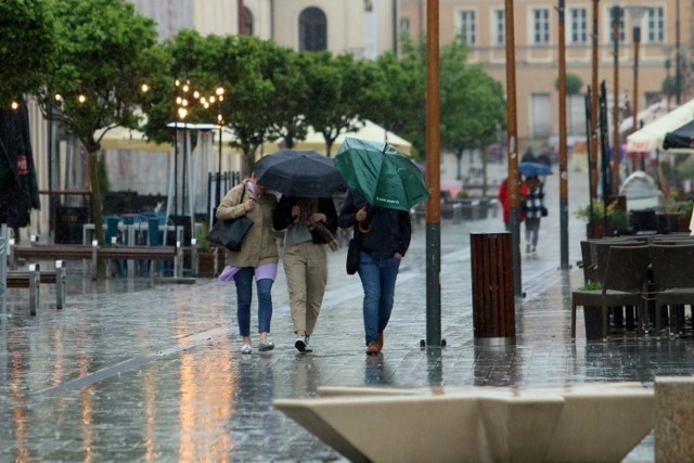 13 października należy spodziewać się silnych wiatrów i intensywnych opadów w Lubuskiem