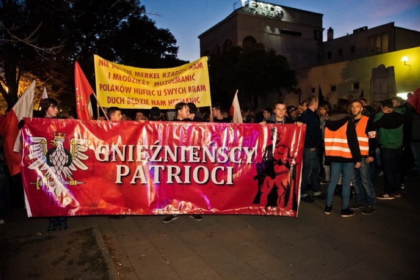 Gniezno: manifestacja przeciw imigrantom