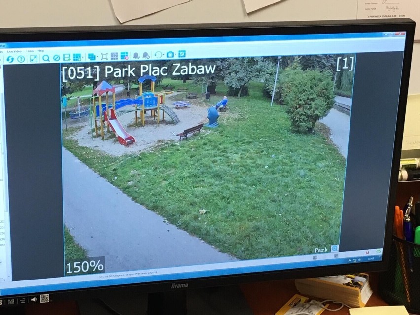 Pleszew. Policja przejrzała monitoring w sprawie nieznanych mężczyzn w parku. Co się wydarzyło?