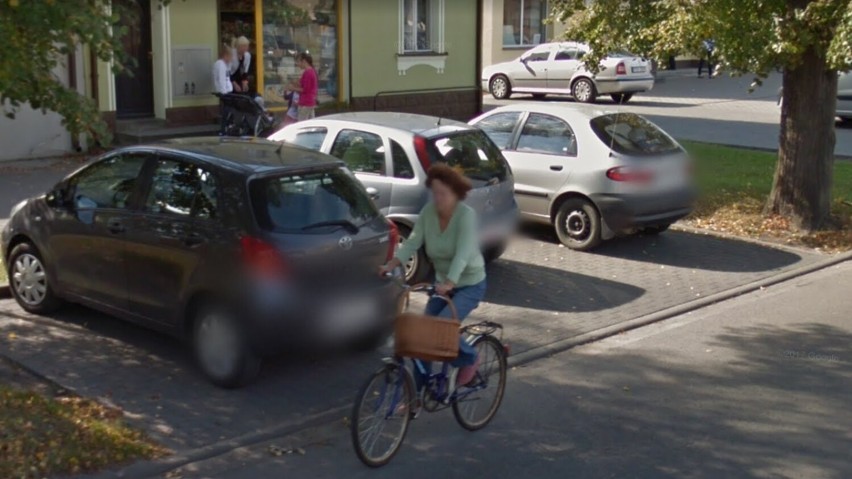 Mieszkańcy gminy Budzyń w Google Street View (zdjęcia)