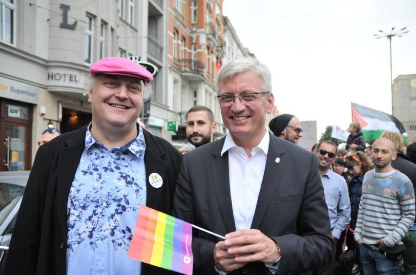 W sobotę odbył się Marsz Równości w Poznaniu. Wziął w nim...