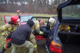 Wspólne ćwiczenia strażaków i studentów z Piły. Zobacz zdjęcia 