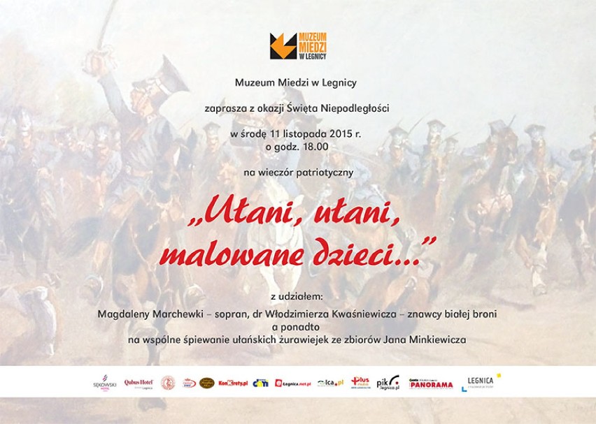 Muzeum Miedzi Legnica zaprasza na wieczór patriotyczny