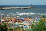 Ustka: Na plaży znów jest tłoczno. Zobacz Zdjęcia