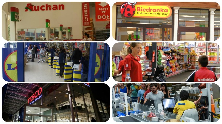 Sprawdź zarobki w Biedronce, Lidlu, Tesco, Auchan, Tesco,...