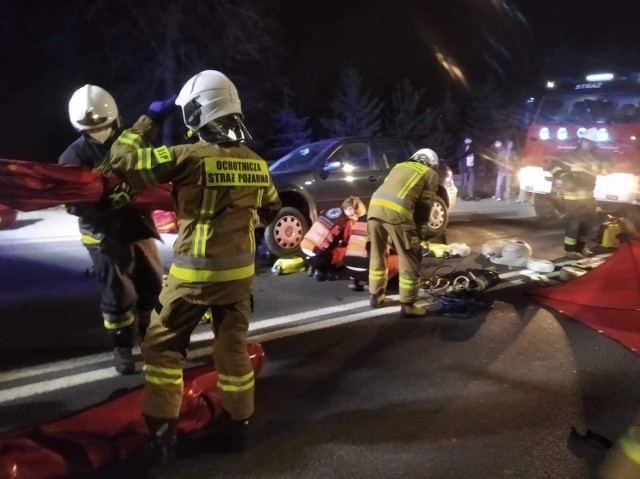 Śmiertelny wypadek w Kalwarii Zebrzydowskiej. 37-letnia kobieta zginęła na miejcu.