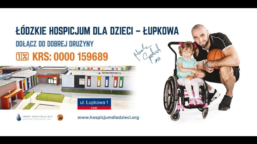 Marcin Gortat i Alicja Bachleda-Curuś pomogą dzieciom z łódzkiego hospicjum [ZDJĘCIA]