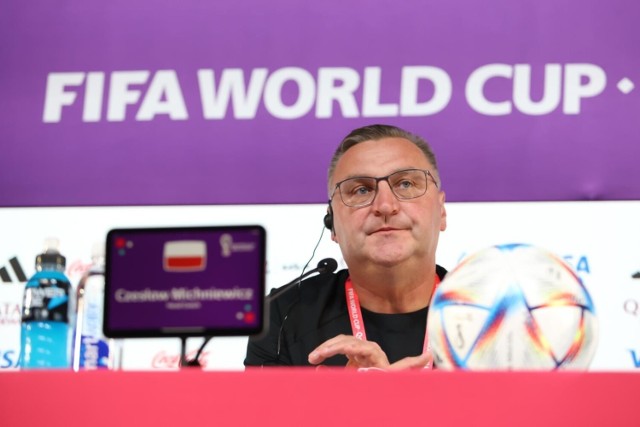 Czesław Michniewicz prowadził reprezentację Polski na mundialu w Katarze 2022