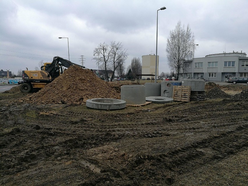 W Jastrzębiu powstają nowe parkingi Budowa przy Wodeckiego