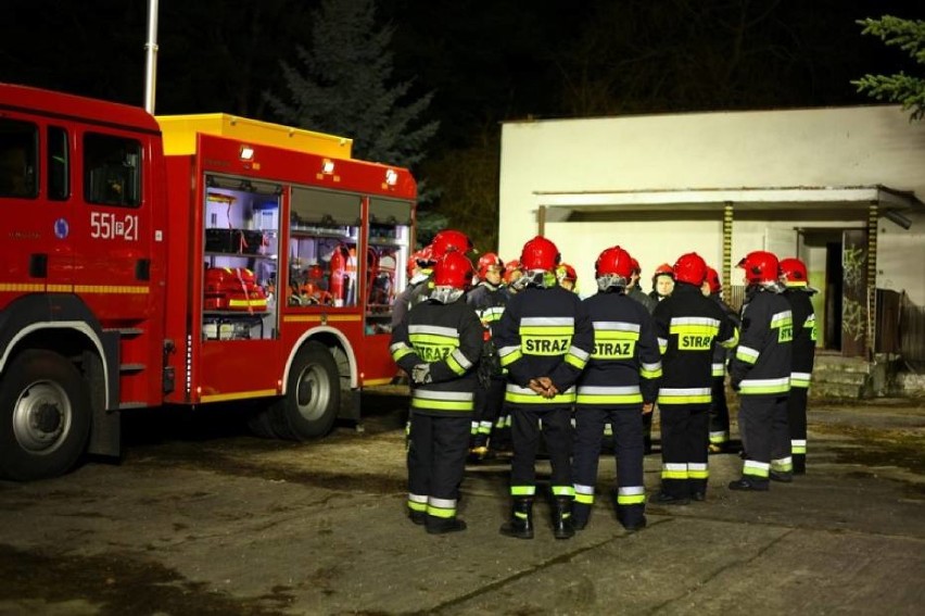 Strażacy z Piły wzięli udział w ćwiczeniach dotyczących...