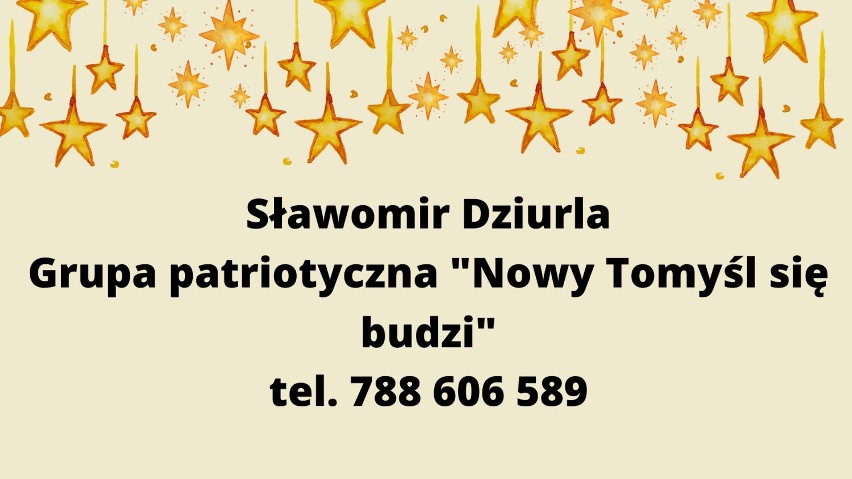 Grupa patriotyczna "Nowy Tomyśl się budzi" organizuje akcje "List do św. Mikołaja" dla podopiecznych domu opieki w Błońsku