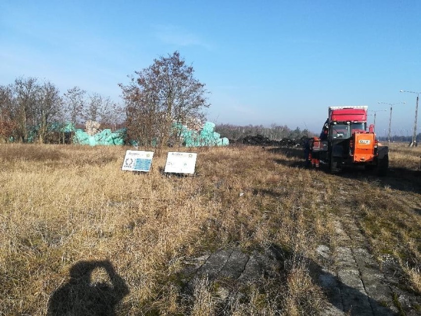 Rozpoczęła się częściowa likwidacja nielegalnych odpadów w Gębarzewie. Śmieci wracają do Anglii