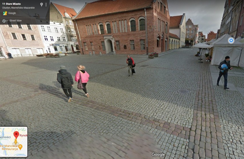 Przyłapani przez Google Street View na ulicach Olsztyna -...