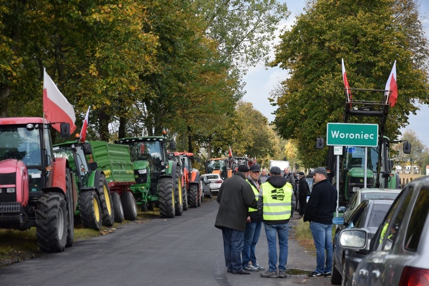 Rolnicy protestowali na DK 2