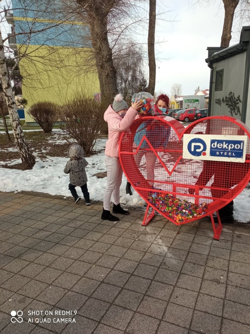 Tczew. Kolejne serca na nakrętki stanęły na terenie miasta