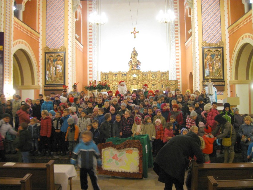 Św. Mikołaj w kościele w Chropaczowie