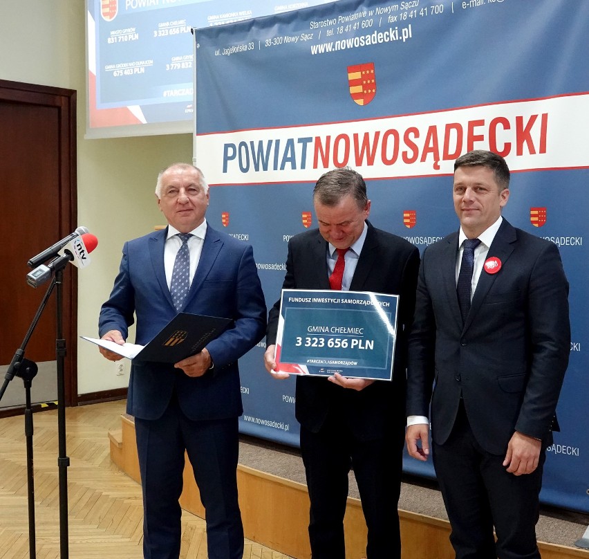 Do sądeckich gmin trafi 40 milionów w ramach rządowego programu Tarcza 4.0. Ile pieniędzy otrzymają poszczególne samorządy?