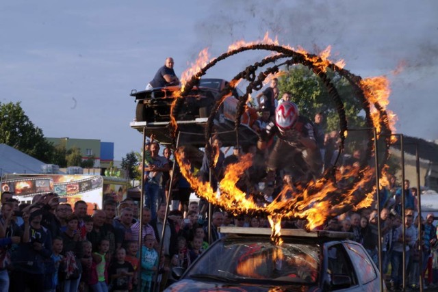 Kaskaderskie show we Wrześni