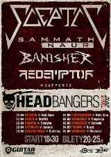 Headbanger's Tour 2012 w klubie Graffiti