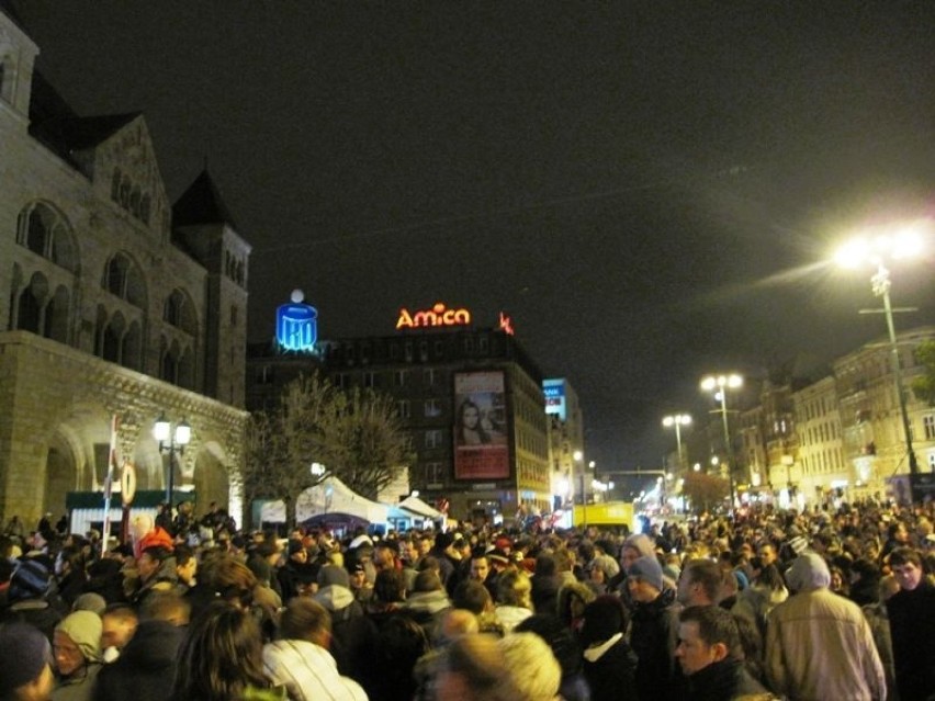 Na imieniny ulicy przybyły rzesze poznaniaków. Fot. Judyta...