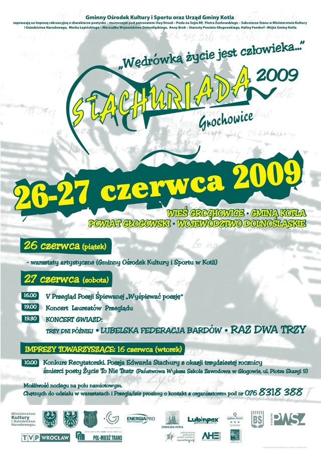 Plakat Stachuriady 2009