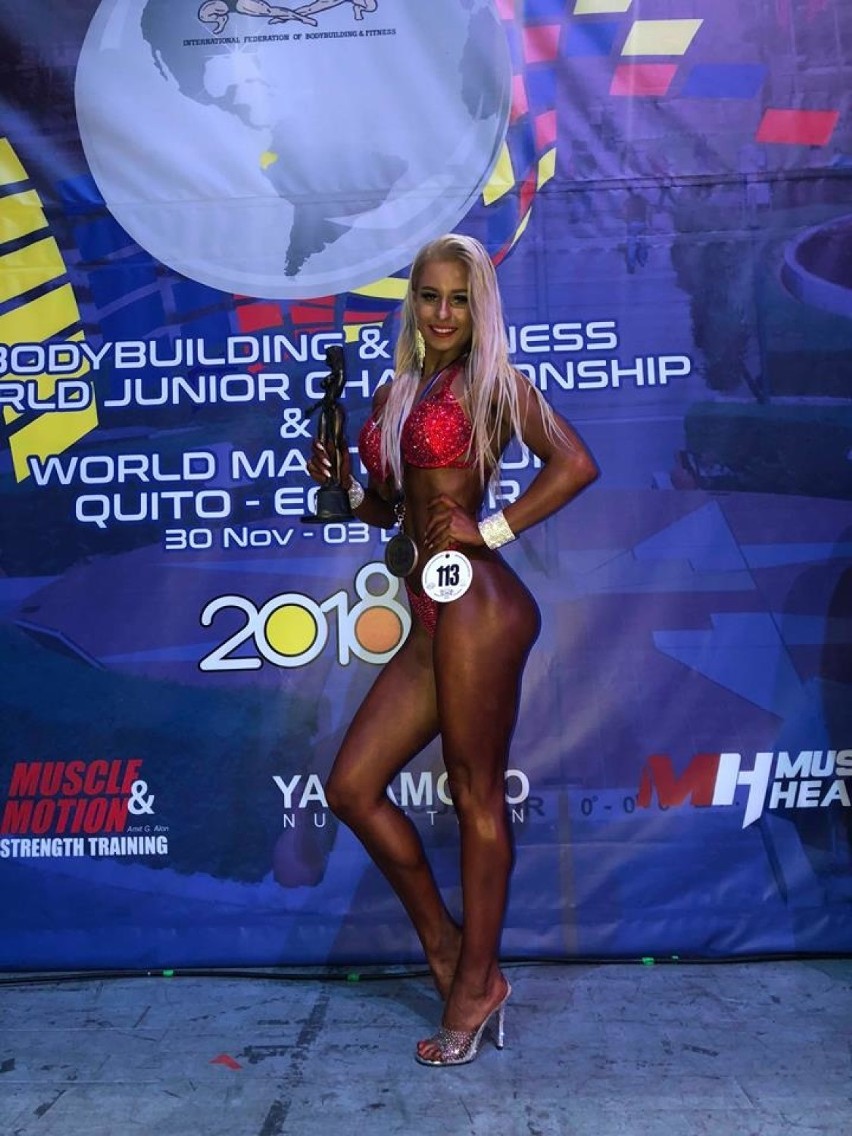 Patrycja Słaby Mistrzynią Świata Bikini Fitness. Sądeczanka zawojowała Ekwador