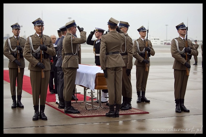 Ceremonia na Lotnisku Wojskowym Fot. Dariusz Bartosiak