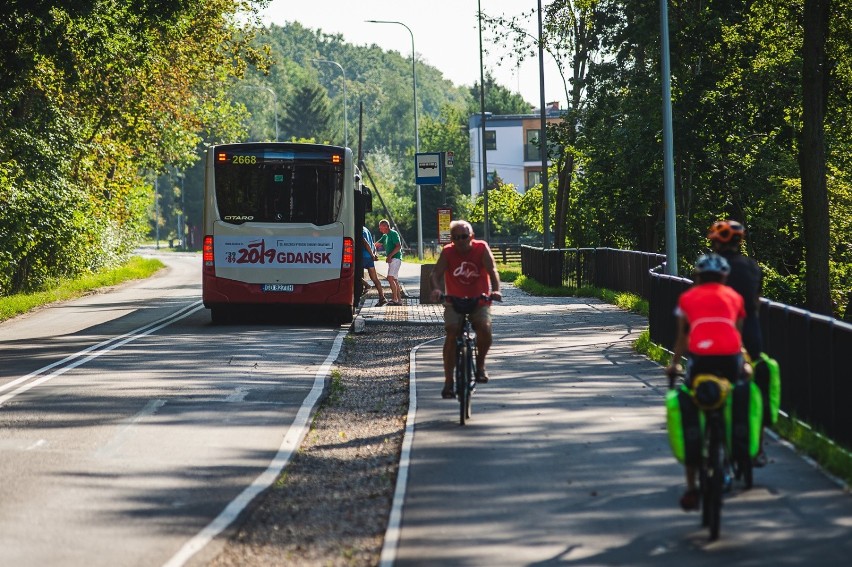 4,5 km rowerowej "autostrady" na Wyspie Sobieszewskiej