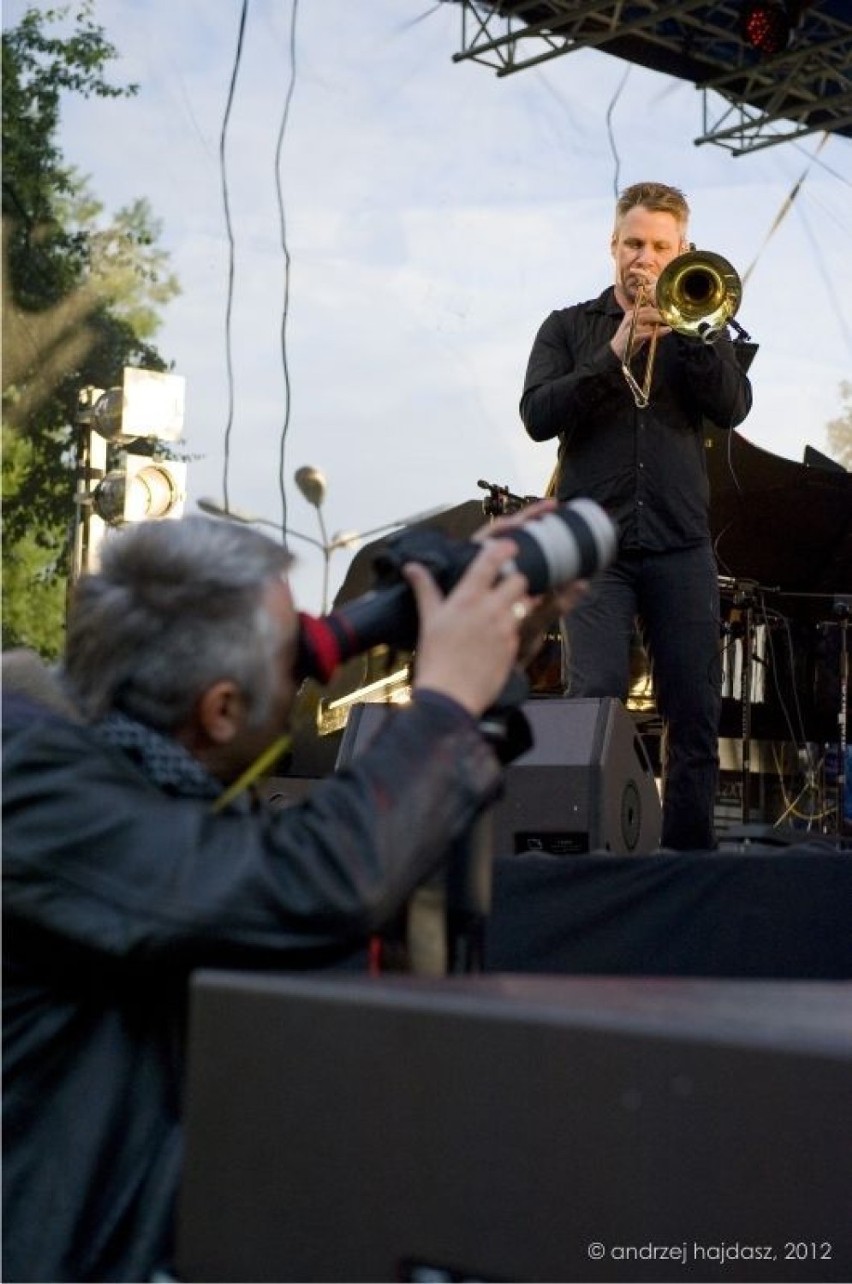 Na puzonie grał Marshall Gilkes.Fot. Andrzej Hajdasz