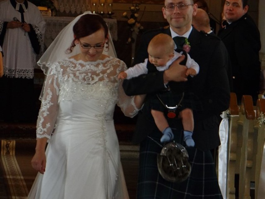 Szkocki ślub w Zduńskiej Woli