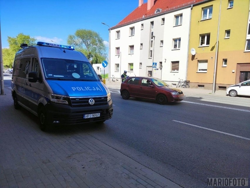 Potrącenie pieszej na ul. Fabrycznej w Opolu.