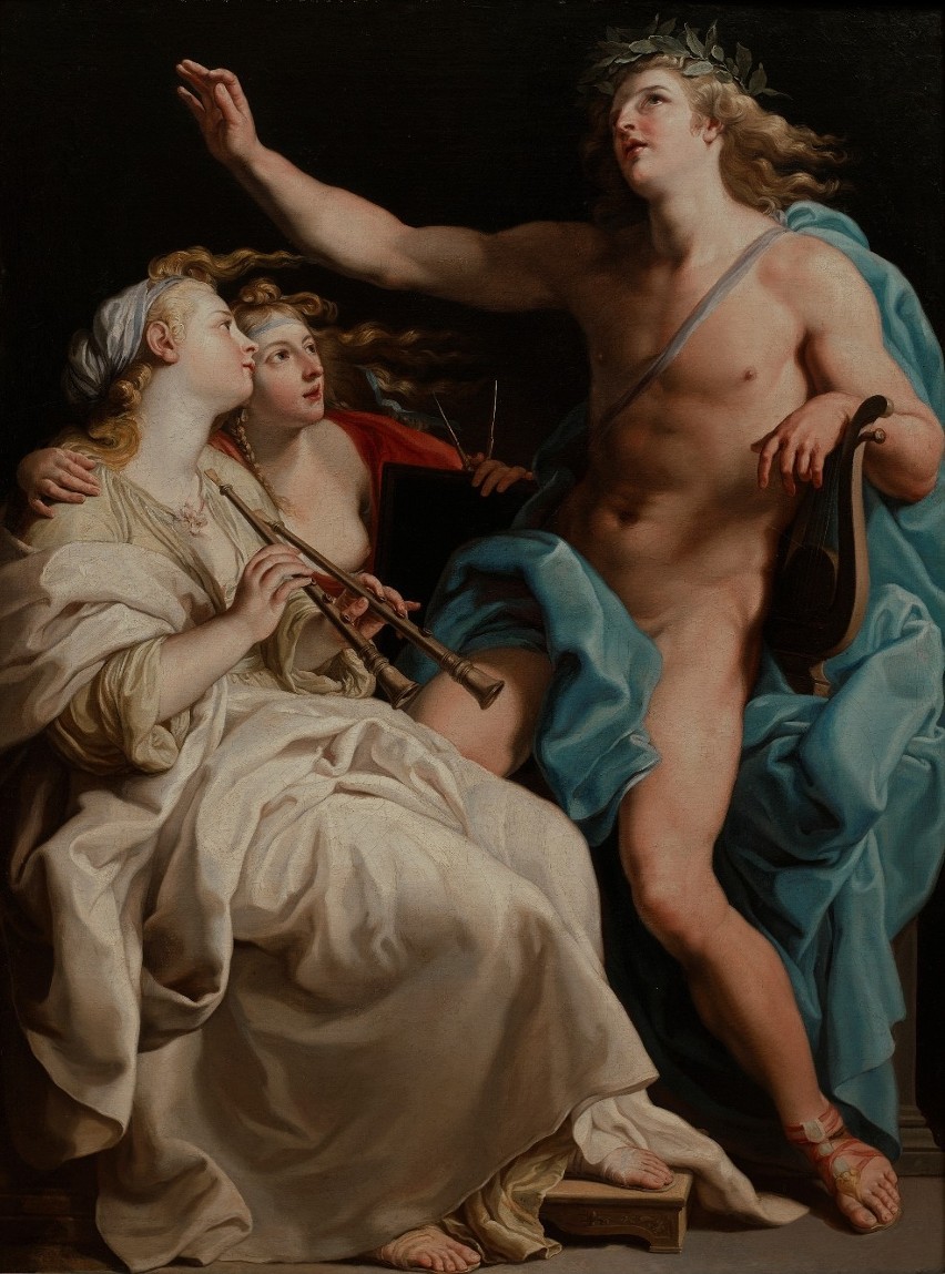 Apollo i dwie muzy
(Pompeo Girolamo Batoni (1708–1787),...