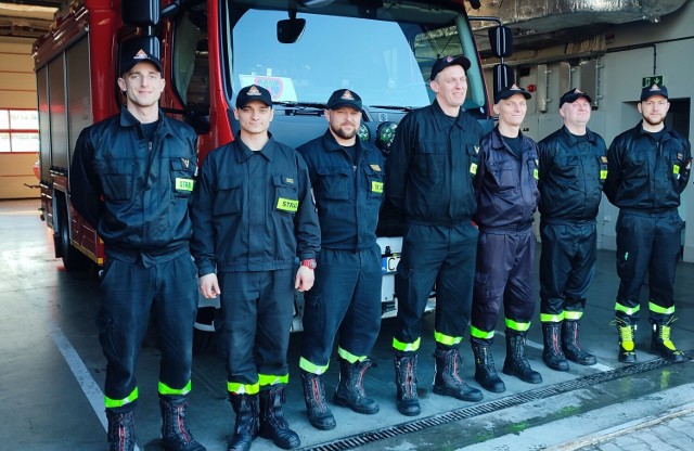 Strażacy ze Żnina pospieszyli z pomocą. Mężczyzna trafił do szpitala