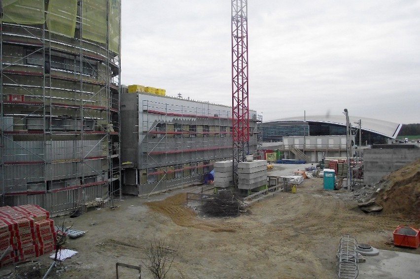 Buduje się: Nowa wieża kontroli lotów na lotnisku Rzeszów-Jasionka