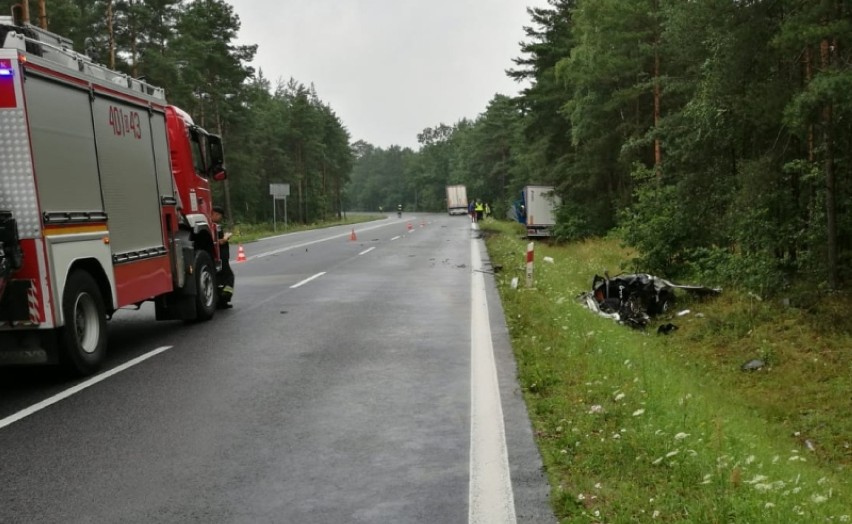 Tragiczny wypadek pod Bolesławcem. Policja apeluje o ostrożność na drodze 