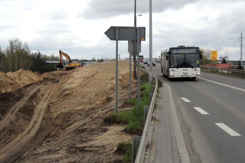 Łódzka jest przebudowywana na 2,4-kilometrowym odcinku...